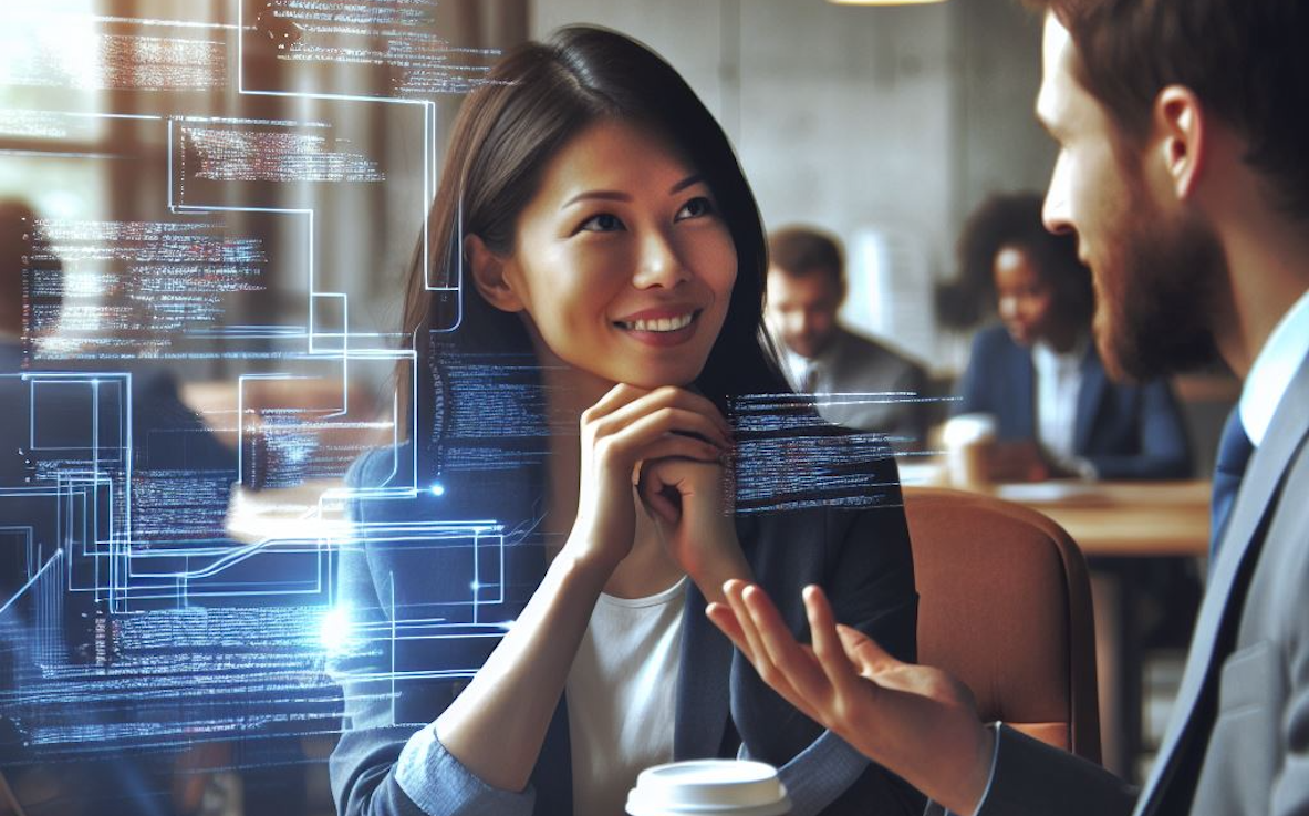 Astronaut in the air